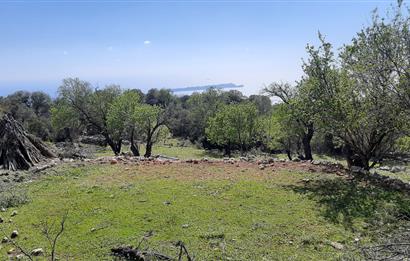 Kaş Gökçeören de Muhteşem Deniz Manzaralı Arsa