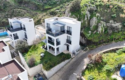 Bodrum Gündoğan'da Full Deniz Manzaralı Satılık Müstakil Villa 