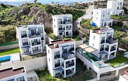 Bodrum Gündoğan'da Full Deniz Manzaralı Satılık Müstakil Villa 