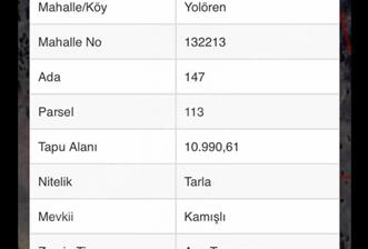 KONYA BOZKIR YOLÖREN SATILIK TARLA