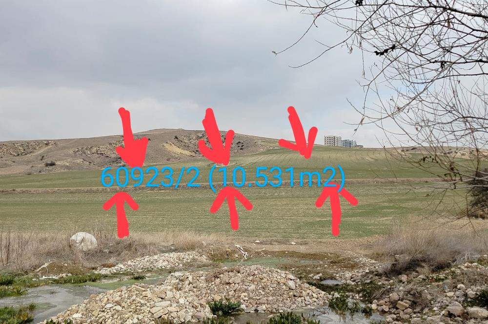 YAŞAMKENT ALACAATLI'DA 10.531 M2 TEK TAPU SATILIK ARSA