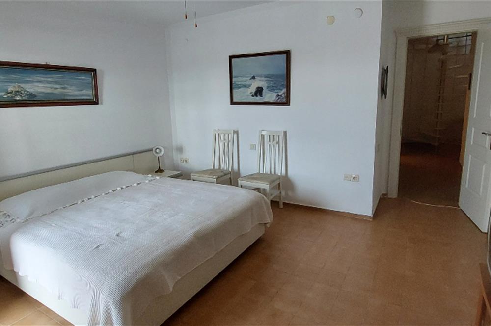 Bodrum-Bitez  3+1 deniz manzaralı satılık dubleks villa