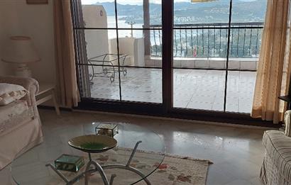 Bodrum-Bitez  3+1 deniz manzaralı satılık dubleks villa