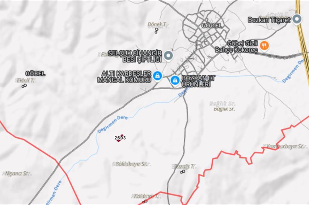 C21 Bal'dan OSB Olması Planlanan Bölgede 3600 m2 Tarla 