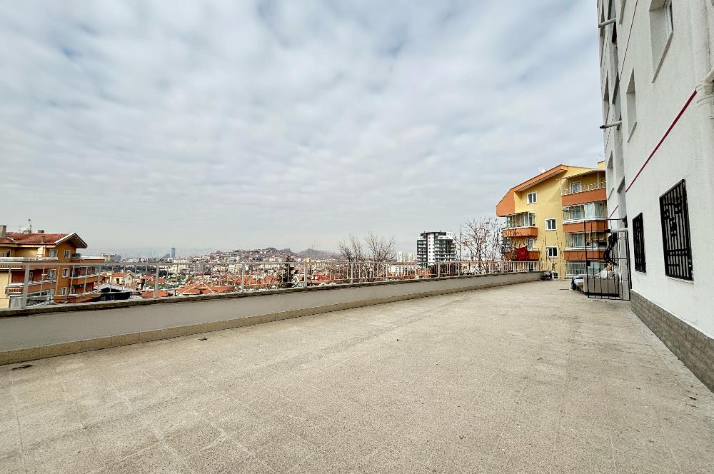 CEBECİ ÇAMLITEPE'DE 2+1 OTOPARKLI TERAS KULLANIMLI SATILIK DAİRE