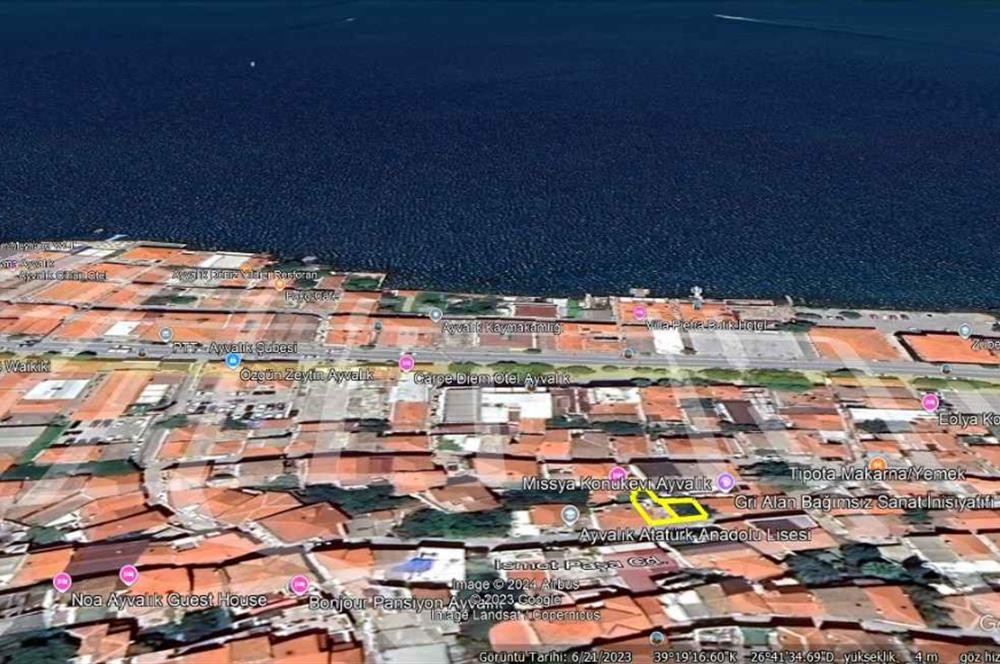 Ayvalık Sakarya'da Satılık, 94,85 m², Bahçeli Ev ve Arsası