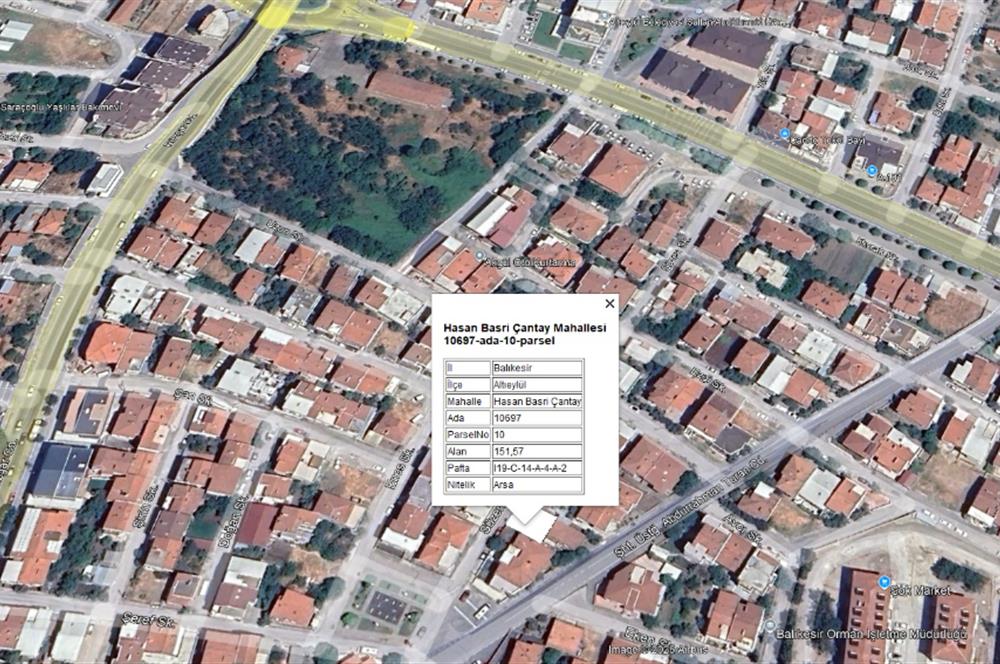 CENTURY21 BAL'DAN HASAN BASRİ ÇANTAY MAHALLESİNDE SATILIK ARSA