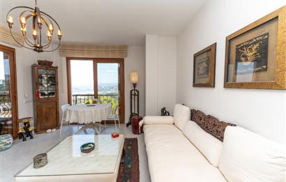 YALIKAVAK GERİŞTE SATILIK DENİZ VE MARİNA MANZARALI 2+1 DAİRE