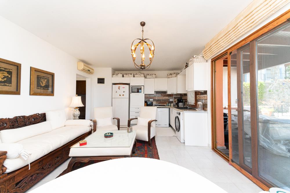 YALIKAVAK GERİŞTE SATILIK DENİZ VE MARİNA MANZARALI 2+1 DAİRE