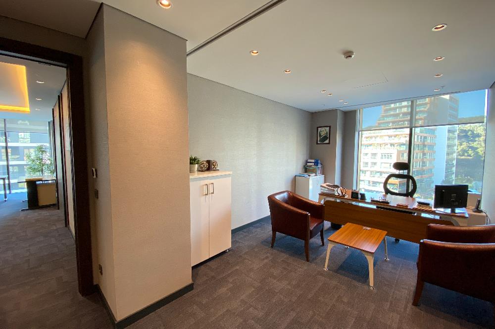 Porta Vadi Kiralık Ofis 293m2 Mobilyalı Dekorasyonlu Vadistanbul