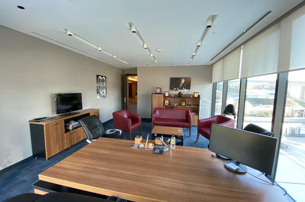 Porta Vadi Kiralık Ofis 293m2 Mobilyalı Dekorasyonlu Vadistanbul