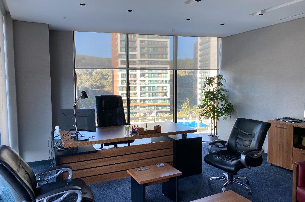 Porta Vadi Kiralık Ofis 293m2 Mobilyalı Dekorasyonlu Vadistanbul