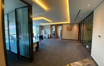 Porta Vadi Kiralık Ofis 293m2 Mobilyalı Dekorasyonlu Vadistanbul