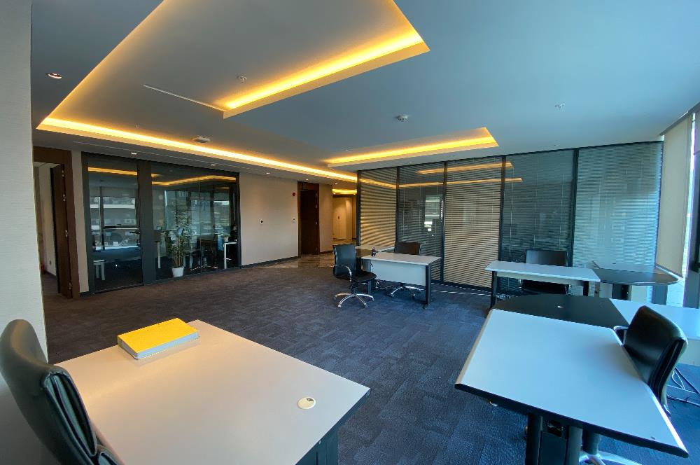 Porta Vadi Kiralık Ofis 293m2 Mobilyalı Dekorasyonlu Vadistanbul