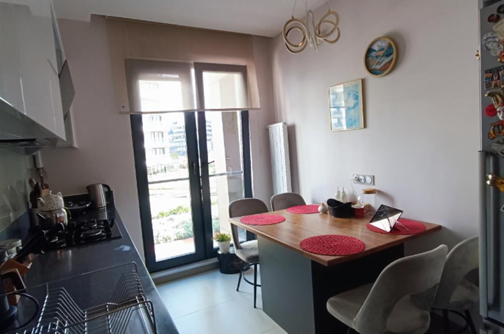 BAŞKENT EMLAK KONUTLARINDA SATILIK 3,5+1 PEYZAJ MANZARALI DAİRE