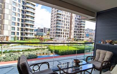 BAŞKENT EMLAK KONUTLARINDA SATILIK 3,5+1 PEYZAJ MANZARALI DAİRE