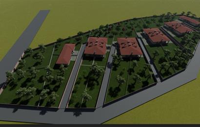  Sarmaşa Köyü’nde Hazır projeyle 444.62m2 Villa Arsası!