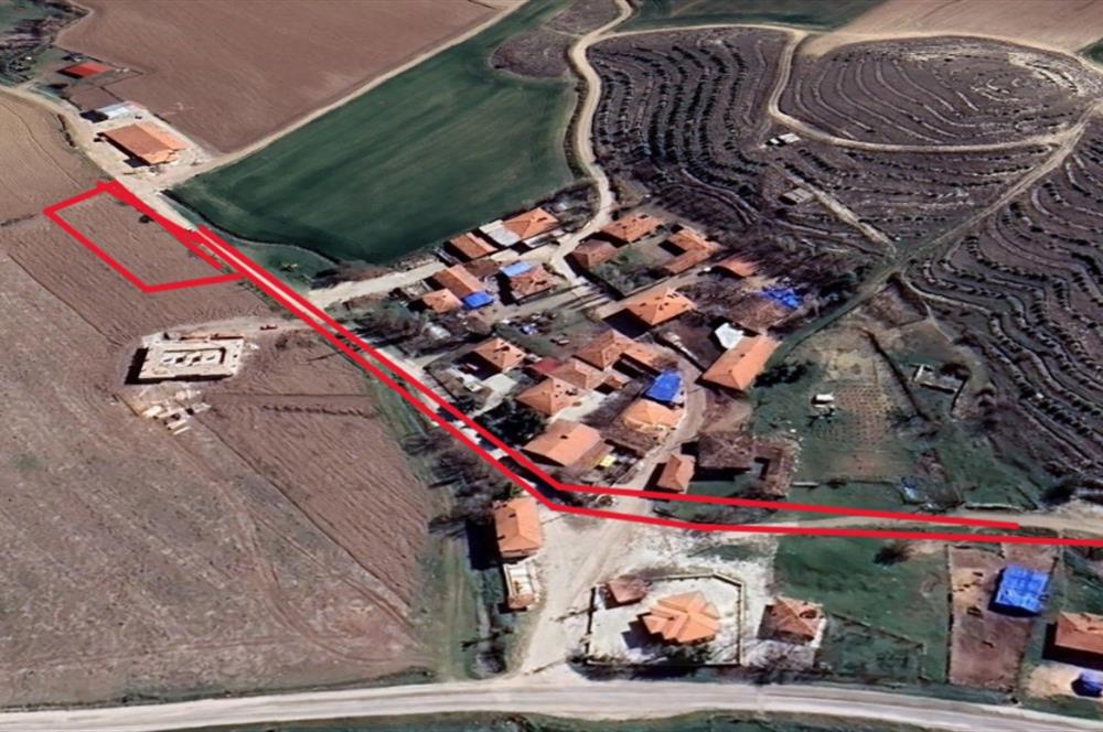  Sarmaşa Köyü’nde Hazır projeyle 444.62m2 Villa Arsası!