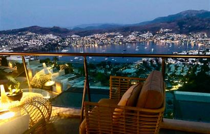 Bodrum Gündoğan’da Satılık Deniz Manzaralı Residence