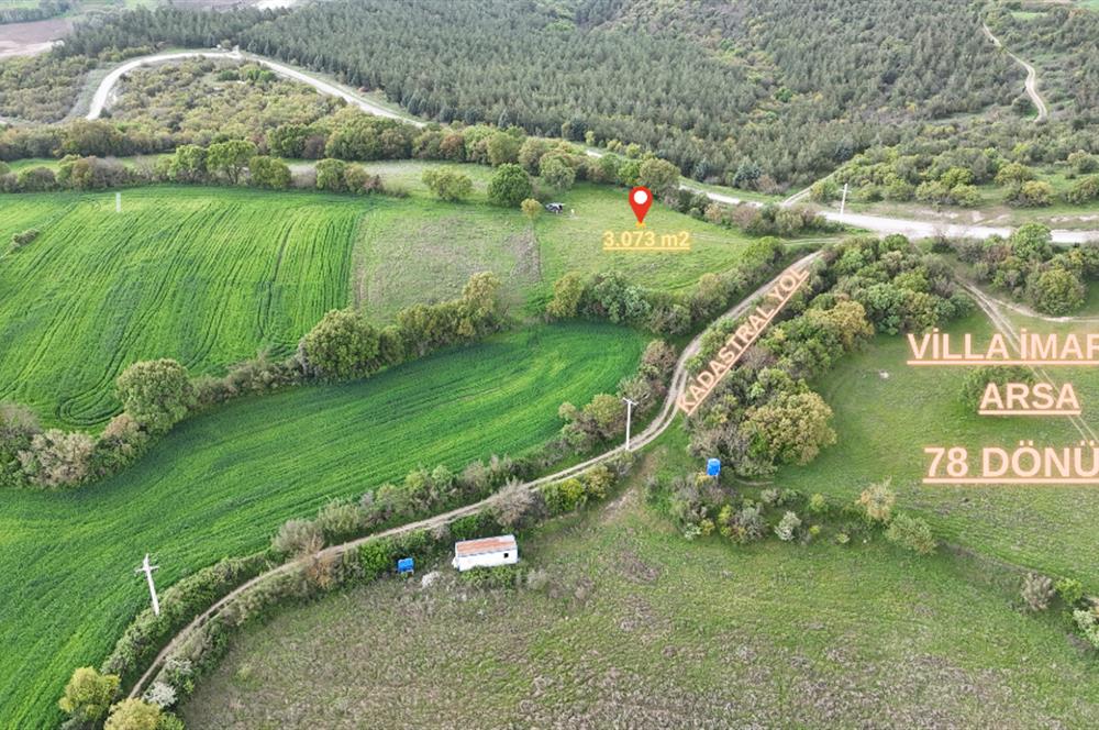 C21 WİNNER 78 DÖNÜM ARSA'YA KOMŞU HOBİ BAHÇE'YE UYGUN SATILIK TARLA
