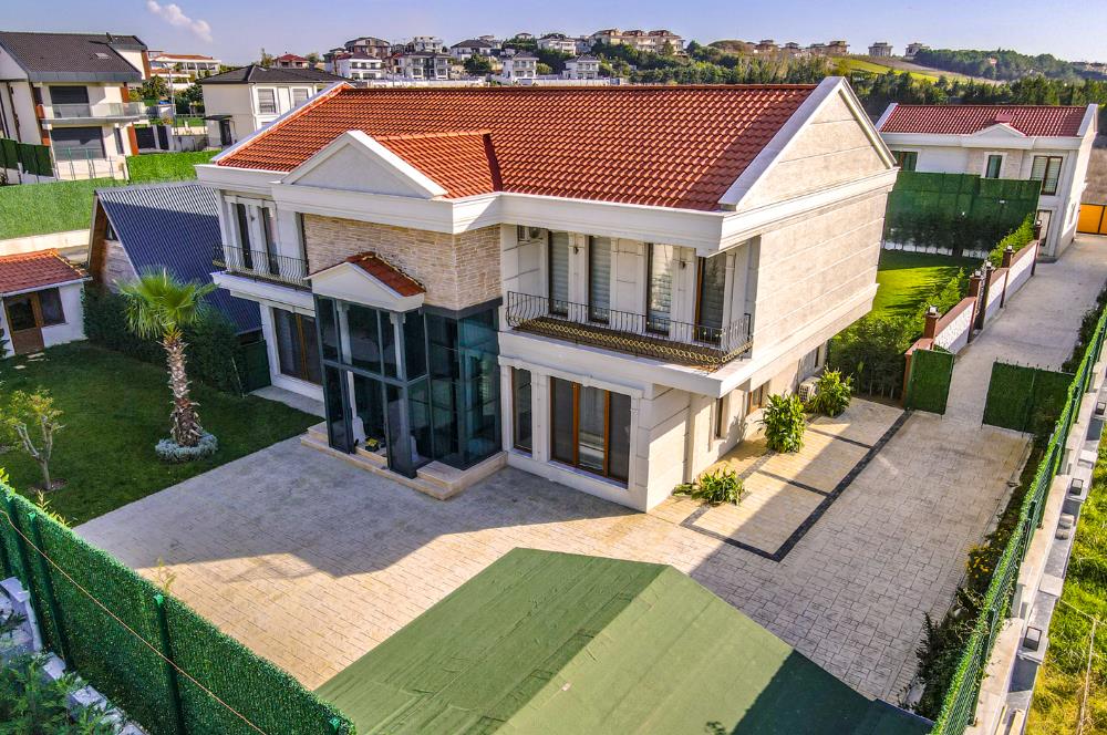 SİLİVRİ ORTAKÖY'DE 2300M2 ARSADA SATILIK 3 LÜKS VİLLA 1 BUNGALOV