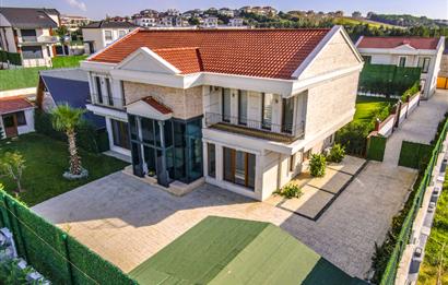 SİLİVRİ ORTAKÖY'DE 2300M2 ARSADA SATILIK 3 LÜKS VİLLA 1 BUNGALOV