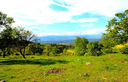 Burhaniye Çallı Mahallesinde Full Deniz ve Körfez Manzaralı Bahçe