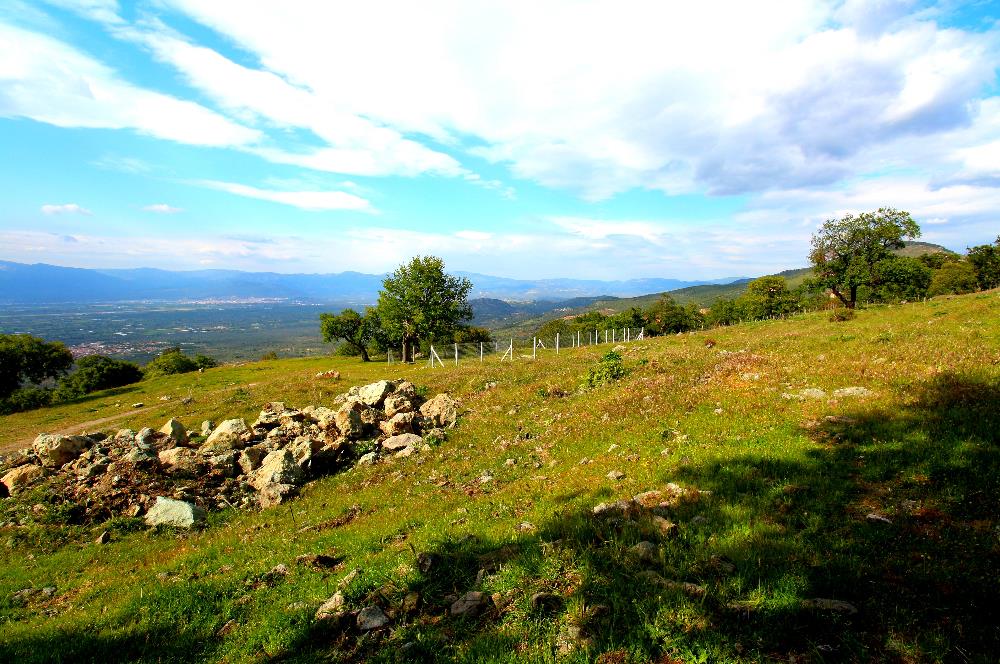 Burhaniye Çallı Mahallesinde Full Deniz ve Körfez Manzaralı Bahçe