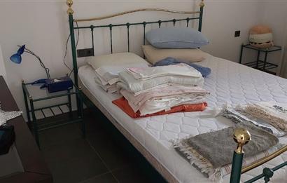 Bodrum-Bitez havuzlu site içerisinde eşyalı 2+1 bahçe katı kiralık daire