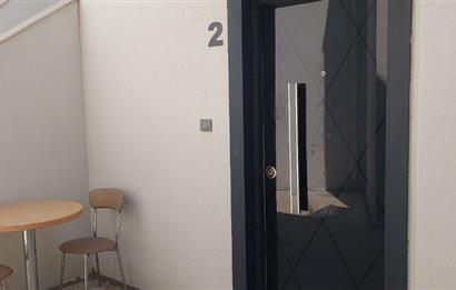 Bodrum-Bitez havuzlu site içerisinde eşyalı 2+1 bahçe katı kiralık daire