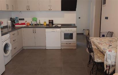 Bodrum-Bitez havuzlu site içerisinde eşyalı 2+1 bahçe katı kiralık daire