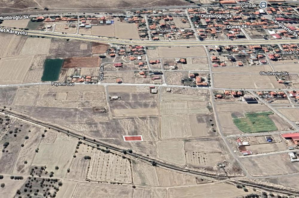 DENİZLİ ÇARDAK ÇINAR MAHALLESİ'NDE SATILIK B+4 KAT 658 M2 ARSA