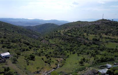 Burhaniye Kuyucak Köyünde Deniz Manzaralı Konut İmarlı Arsa