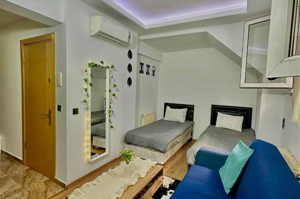 TAKSİME 10 DK MESAFEDE FULL EŞYALI AİRBNB RUHSATLI SATILIK DAİRE