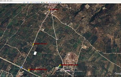 ORHANGAZİ KERAMET KÖYÜ'NDE 1342 m² ZEYTİNLİK
