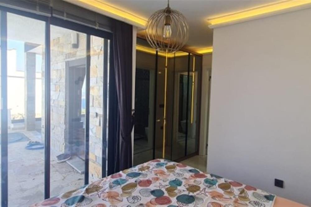 Bodrum Bağla Kapanmaz Deniz Manzaralı Kiralık Havuzlu Daire