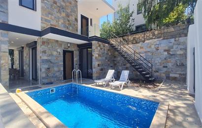 Bodrum Bağla Kapanmaz Deniz Manzaralı Kiralık Havuzlu Daire