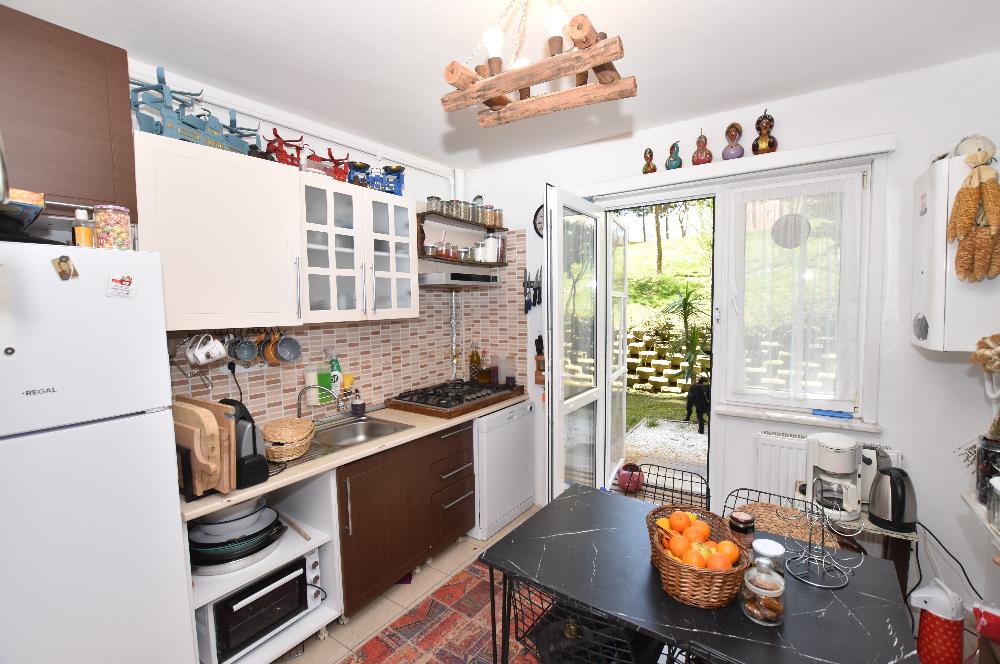 KOÇ ÜNİVERSİTESİNE YAKIN, 2+1 BAHÇE KATI SATILIK DAİRE