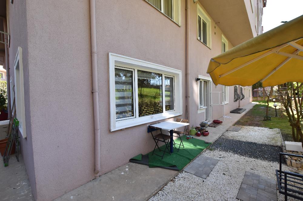 KOÇ ÜNİVERSİTESİNE YAKIN, 2+1 BAHÇE KATI SATILIK DAİRE