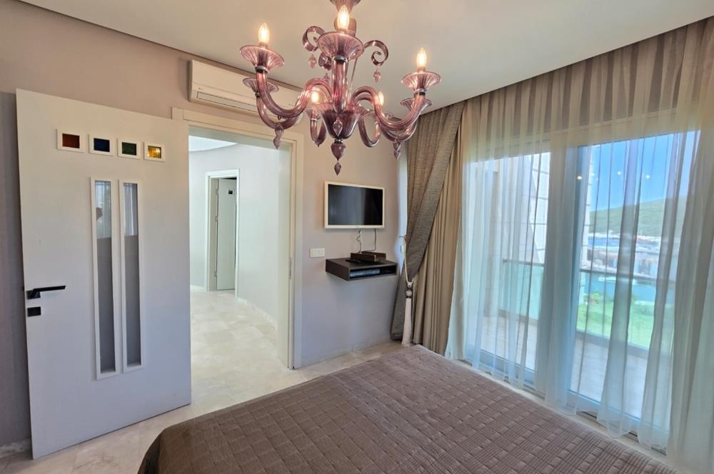 Bodrum Türkbükü Chalet Azur Rezidans kiralık  4+1+1 müştemilatlı kiralik villa