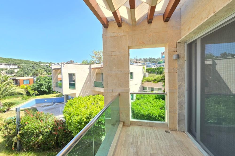 Bodrum Türkbükü Chalet Azur Rezidans kiralık  4+1+1 müştemilatlı kiralik villa