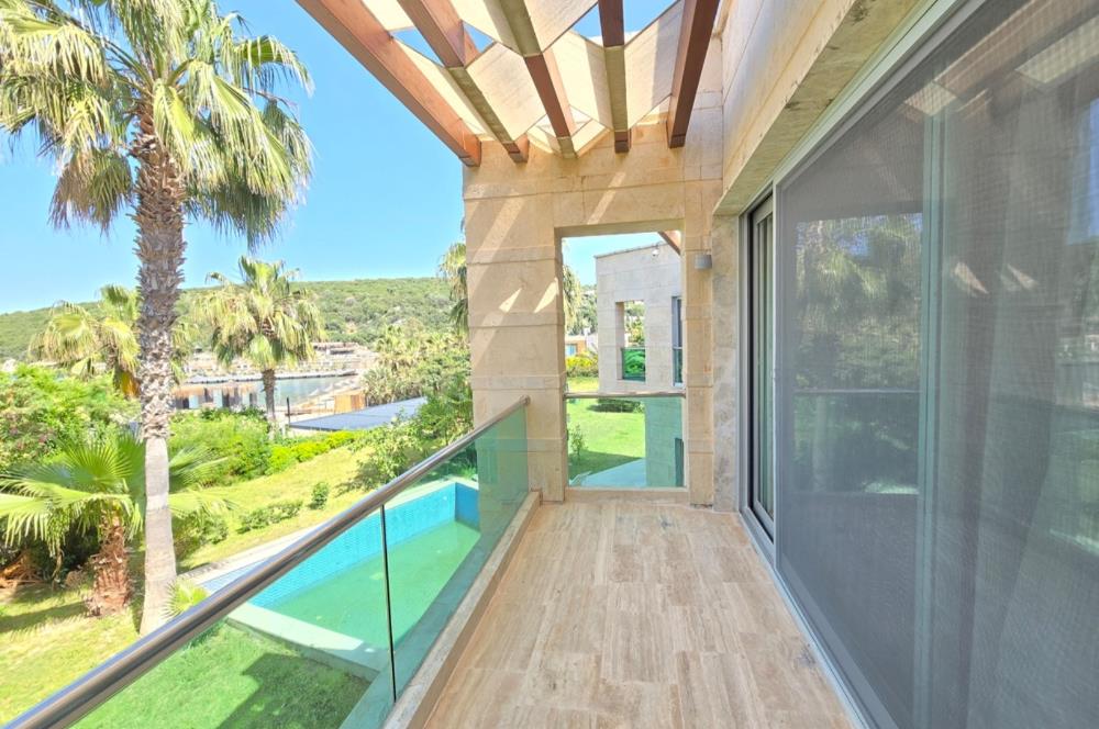 Bodrum Türkbükü Chalet Azur Rezidans kiralık  4+1+1 müştemilatlı kiralik villa