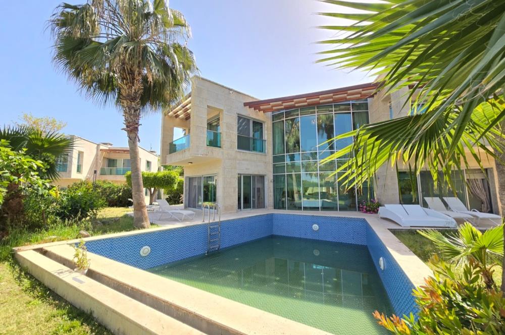 Bodrum Türkbükü Chalet Azur Rezidans kiralık  4+1+1 müştemilatlı kiralik villa