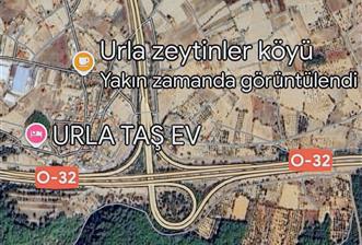 Urla Zeytinler Köyü Yatırımlık 3506 m2 Satılık Tarla
