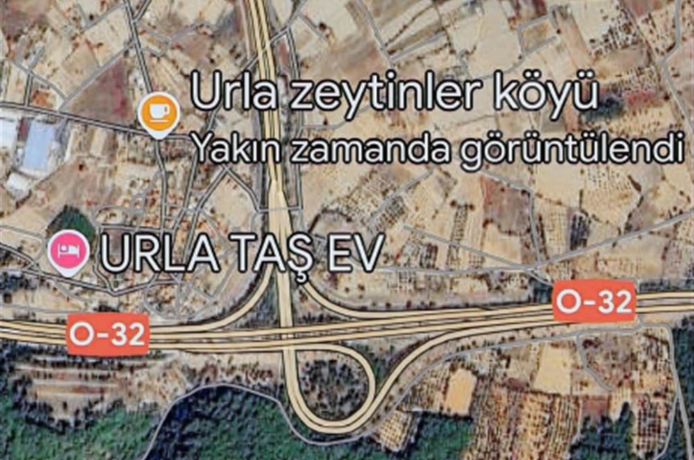 Urla Zeytinler Köyü Yatırımlık 3506 m2 Satılık Tarla