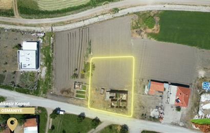 BALIKESİR KEPSUT OSMANİYEDE İMARLI 617. 86 M2 ARSA
