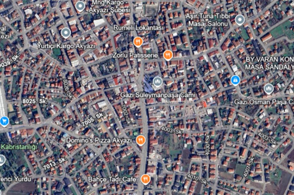 SAKARYA AKYAZI CUMHURİYET Mah.180 M2 SATILIK TİCARİ-KONUT ARSA