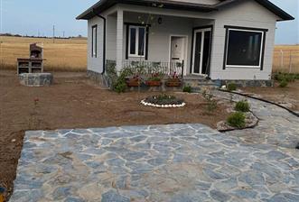 YAĞLIPINARDA 64m² OTURUMA HAZIR ÇELİK EV VE BAHÇESİ