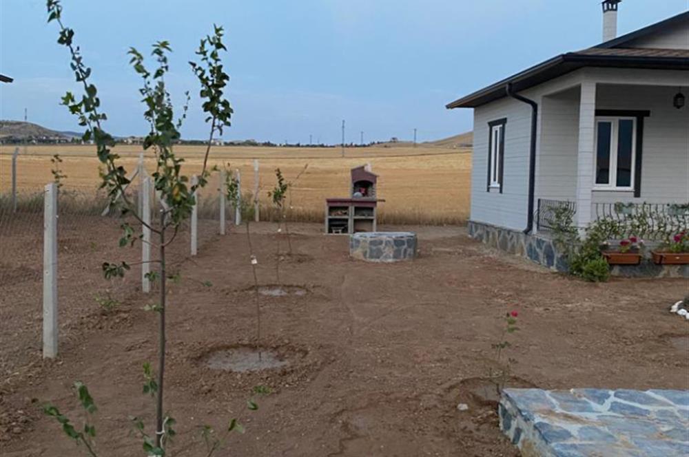 YAĞLIPINARDA 64m² OTURUMA HAZIR ÇELİK EV VE BAHÇESİ