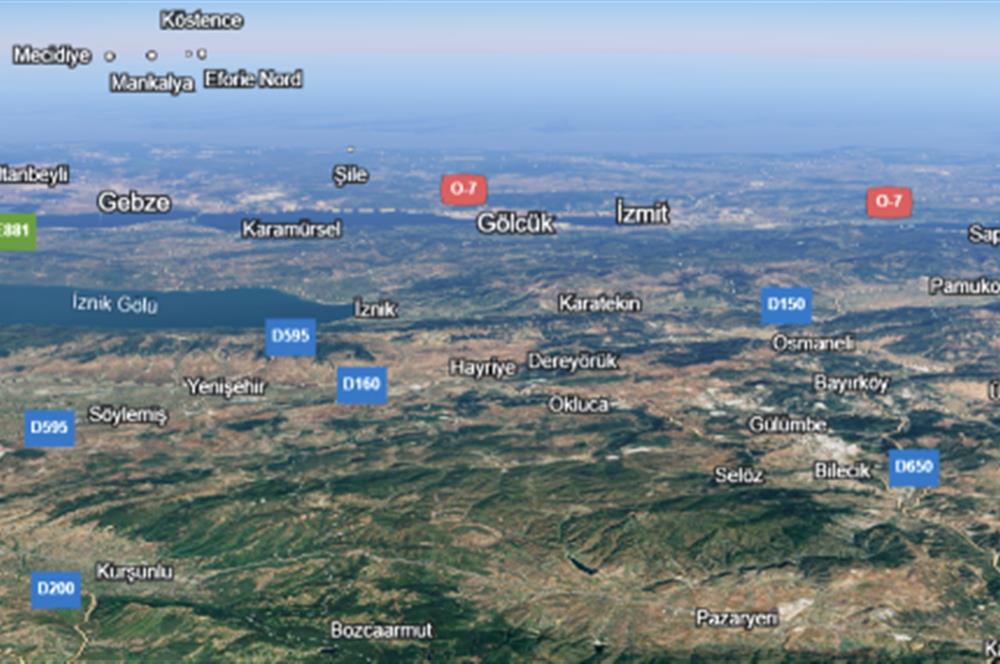 SAKARYA GEYVE KARACAÖREN’DE SATILIK 2.106 M2 TARLA